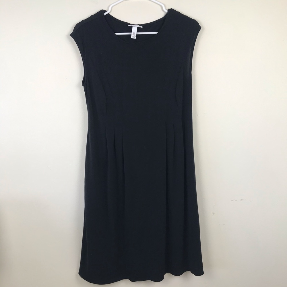 Liz Lange Maternity Fit and Flare Dress Black